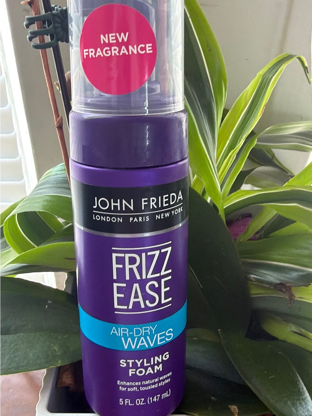Frizz Ease Air-Dry Waves Styling Foam - Purple